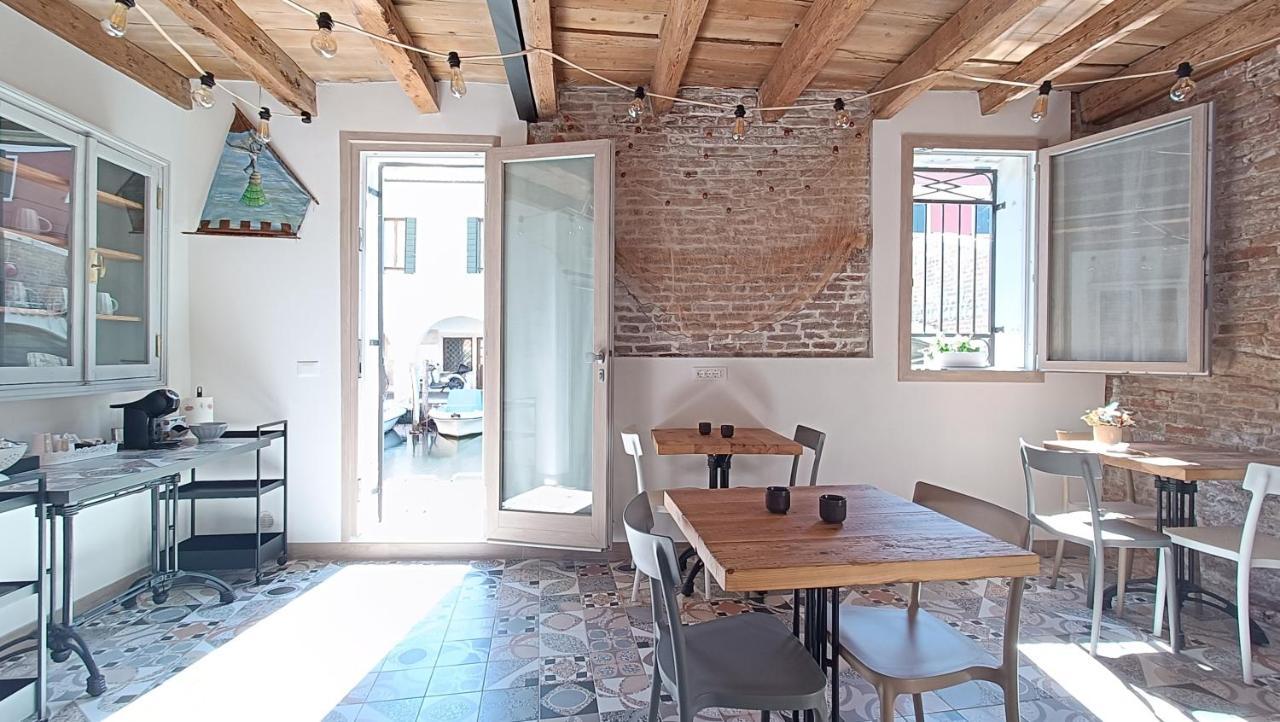 Casa Cuccagna Chioggia - Vista Canal Vena Exterior foto