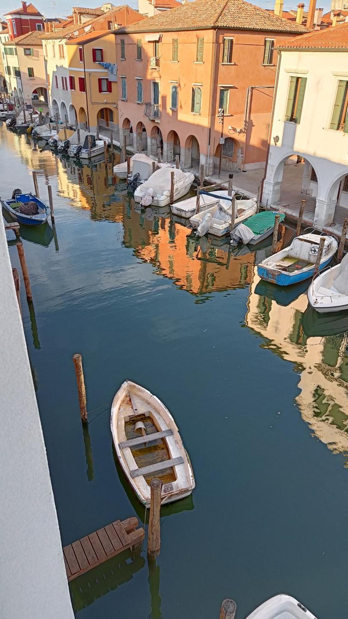 Casa Cuccagna Chioggia - Vista Canal Vena Exterior foto